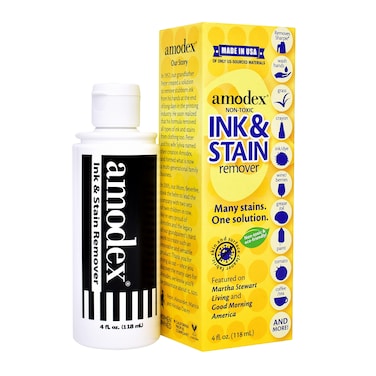 Amodex Products Inc 104 Liquid Ink  Stain Remover 4oz Fresh and Clean