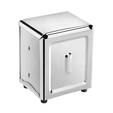 New Star Foodservice 24043 Stainless Steel Short Napkin Dispenser 3875 by 475 by 55Inch