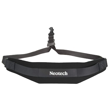 Neotech Saxophone Strap  Small  Made In USA Swivel Hook Neck Strap for Saxophone Clarinets English Horns  More  Comfortable Neoprene Instrument Neck Strap Black