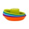 Boon Fleet Toy Boat Baby Bath Toys  Stacking Boat Toy Set for Bath Time Fun  Toddler and Baby Stacking Bathtub Toys With Drain Holes  5 Count  Ages 10 Months and Up