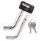 Master Lock Receiver Lock 12 in and 58 in Swivel Head Weather Resistant Trailer Coupler Locking Hitch Pin with Keys for Protecting Trailers RVs 2866DAT