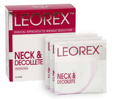LEOREX Booster Neck  Decollete AntiWrinkle Cream  Intensive Neck Cream Mask Cleavage  Neck Firming Cream Skin AntiAging Neck Tightening Cream Neck Creams for Tightening and Wrinkles