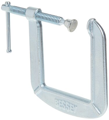 BESSEY CM34DR Drop Forged CClamp 3Inch x 412Inch Deep Reach C Clamp