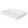 Cambro DB18263P148 White 18 x 26 x 3 Pizza Dough Box  Qty 1