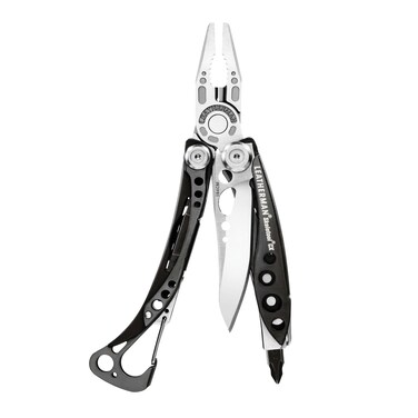 LEATHERMAN Skeletool CX 7in1 Lightweight Minimalist MultiTool for Everyday Carry EDC Home Garden  Outdoors Black  Silver