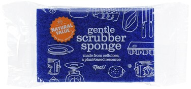 Natural Value Gentle Scrubber Sponge Pack of 24