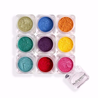 bellapierre Shimmer Powder 9 Stack  Paraben Free Eyeshadow  Vegan  Cruelty Free Eye Makeup  9 Count  Iris
