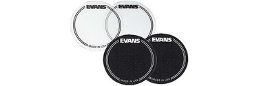 Evans EQ Single Pedal Patch Black Nylon