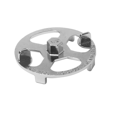 Oatey 42239 Brass and Plastic NoCalk Shower Drain Wrench Stainless Steel