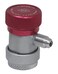 Mastercool 82834E R134a 14 FLM x 16mm HighSide Manual Quick Coupler Red