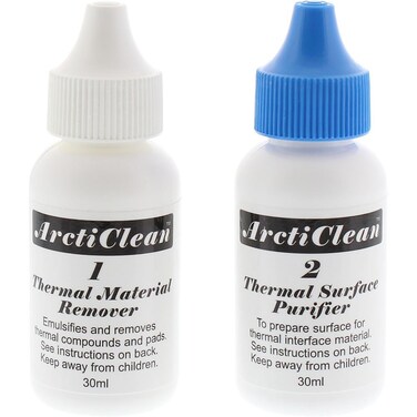 ArctiClean 60ml Kit 1  2 Thermal Grease Paste Compound Remover and Purifier