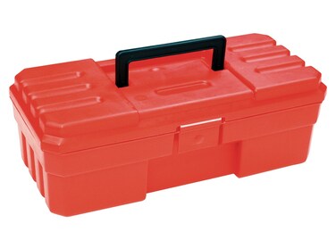 AkroMils 12Inch ProBox Plastic Toolbox for Tools Hobby or Craft Storage Toolbox Model 09912 12Inch x 512Inch x 4Inch Red