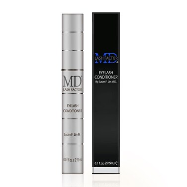 MD Lash Factor Eyelash Growth Serum Enhances Your Natural Lashes For A Fuller Longer Denser Look Eyelashs Enhancer for Women 01 Fl Oz 3 Month Supply