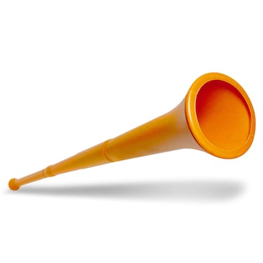 Windy City Novelties Collapsible Stadium Horn  28  Orange
