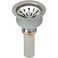 Elkay LK99 312 Deluxe Drain with Type 304 Stainless Steel Body Strainer Basket Rubber Seal and Tailpiece