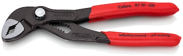 KNIPEX Tools  Cobra Water Pump Pliers 8701150 6InchRed
