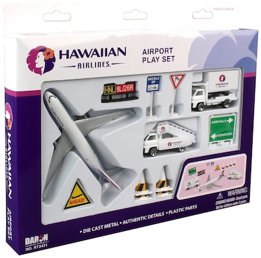 Daron Hawaiian Airlines Airport Playset  White