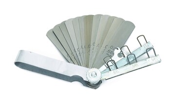 GEARWRENCH Feeler Gauge Set  12 Blade  6 Wire Spark Plug Gap  164