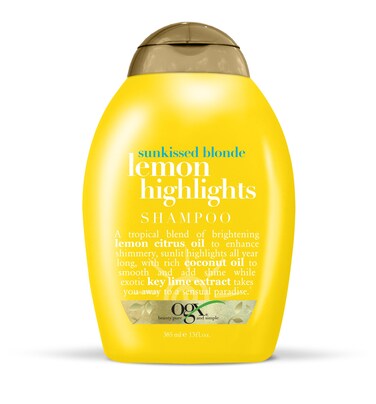 OGX Sunkissed Blonde Lemon Highlights Shampoo 13 Ounce