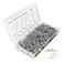Alltrade Tradespro Aluminum Rivet Assortment 500 Pieces Multiple Sizes Fasteners with Organized Storage Case 836341