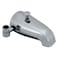 EZFLO 514 Inch Zinc Bath Tub Diverter Spout with Side Outlet Chrome 15087
