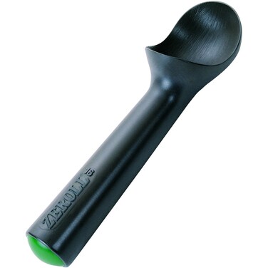 Zeroll 1016ZT Zerolon Hardcoat Anodized Commercial Ice Cream Scoop with Unique Liquid Filled Heat Conductive Handle Easy Release 32 Scoops per Gallon Made in USA 25Ounce Black