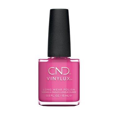 CND Vinylux Longwear Pink Nail Polish Gellike Shine  Chip Resistant Color Hot Pop Pink 05 fl oz