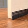 Deco Home Door Seal 15 Width X 365 Length Gate Bottom Sealing Strip Draft Stopper with Aluminium Plate  Nylon Bristles for Weather Stripping Air  Sound Blocking Dark Brown