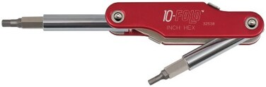 Klein Tools 32538 10Fold Screwdriver  Nut Driver Fractional Hex
