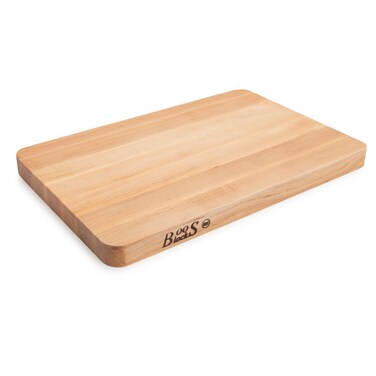 John Boos Block ChopNSlice Reversible Wood Cutting Board 18x12x125 Maple