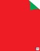 Geographics Royal Brites Two Cool Poster Board 22 x 28 Inches RedGreen 25 per Pack GEO24320