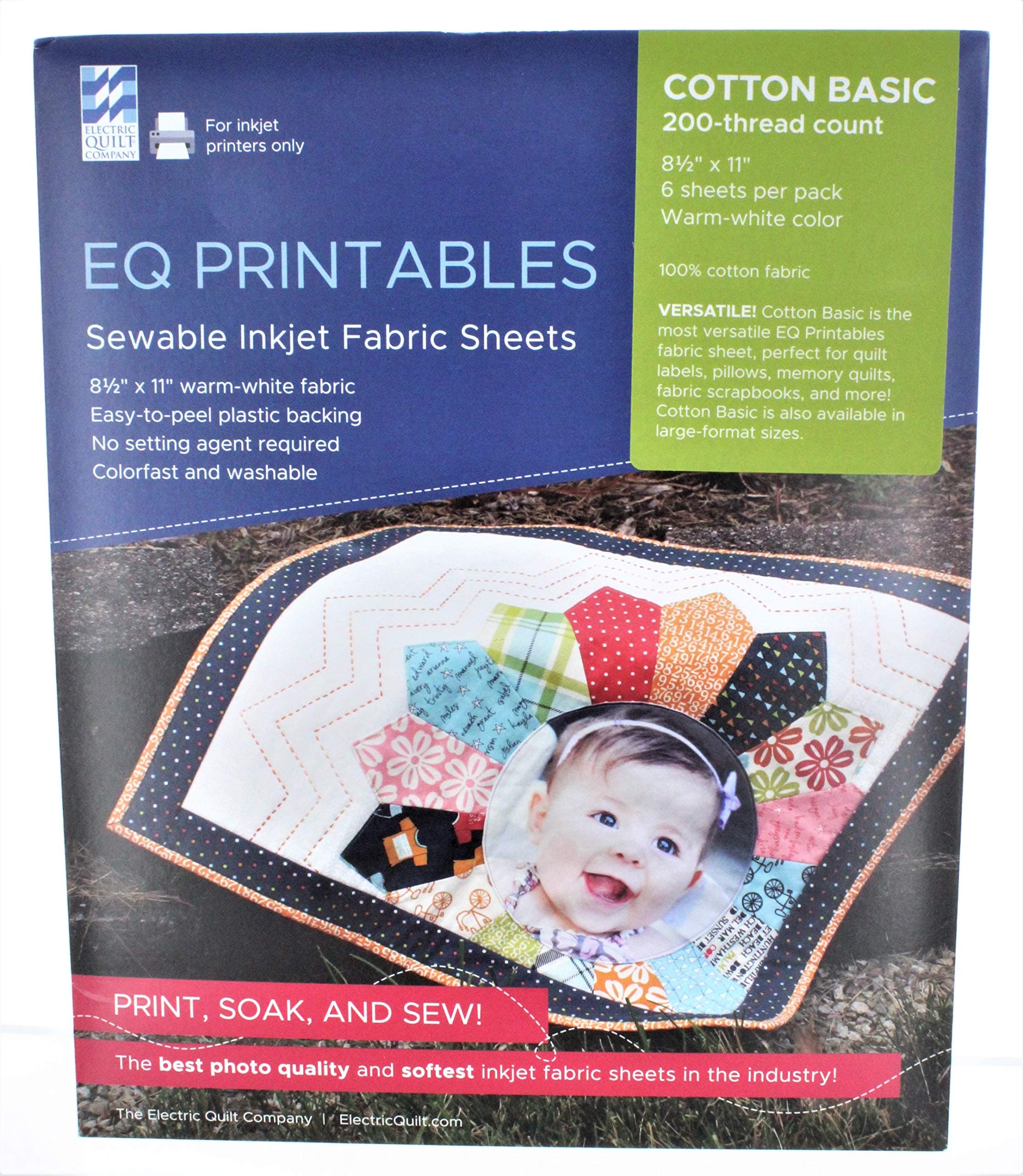 Eq Printables Eq Printables Inkjet Fabric Sheets