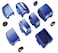 Magnetic BuildaCar Toy Play Set 11 Pieces