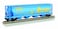 Bachmann Trains  Canadian 4 Bay Cylindrical Grain Hopper  Alberta  Edmonton  HO Scale