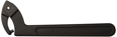 Williams JHWO474 Adjustable Pin Spanner Wrench with Span Diameter of 2 to 434Inch Ideal for Adjusting Collars Lock Nut Rings and Bearings