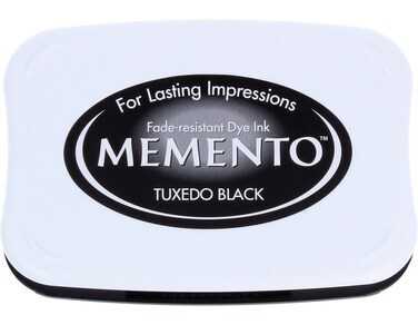 Tsukineko Memento Dye Ink PadTuxedo 7 x 2 cm