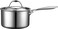 Cooks Standard MultiPly Clad Saucepan 3qt  Stainless Lid Silver