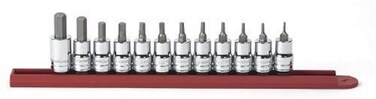 GEARWRENCH 12 Pc 38 Drive Hex Bit Socket Set SAE  80581
