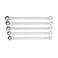 GEARWRENCH 5 Pc GearBox 12 Pt XL Double Box Ratcheting Wrench Set Metric  85987