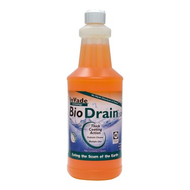 Rockwell Labes InVade Bio Drain Quart 32oz Restaurant Drain Gel Organic Treatment Eliminates Odors Fruit Phorid and Drain Flies
