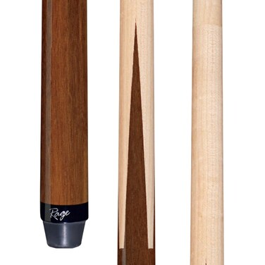 RAGE Heavy Hitter Sneaky Pete Billiard Cue 25Ounce Stained Maple 25 oz