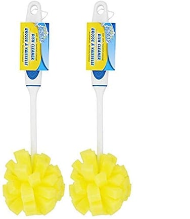 Scrub Buddies Dish Cleaning Sponges BlueYellow