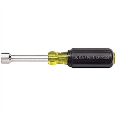 Klein Tools 630716 716Inch Nut Driver with 3Inch Hollow Shaft and CushionGrip Handle Made in USA