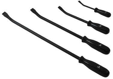 SUNEX TOOLS 9704 Pry Bar Set with Ergonomic Handles 4Piece