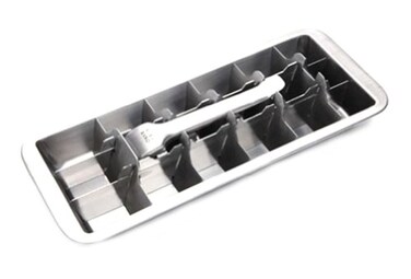 Onyx 188 Stainless Steel  ICE001 18 Slot Ice Cube Tray