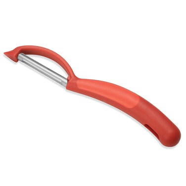Kuhn Rikon Serrated Piranha Swivel Peeler 725 Red