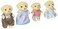 Calico Critters Yellow Labrador Family Dolls Dollhouse Figures Collectible Toys