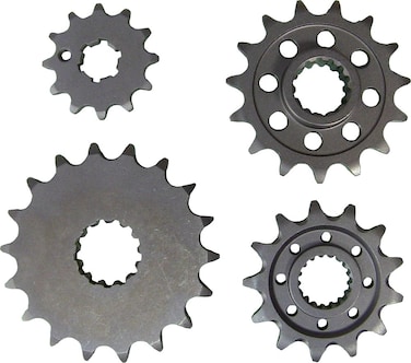 JT Sprockets JTF132113 13T Steel Front Sprocket  black  13 Tooth