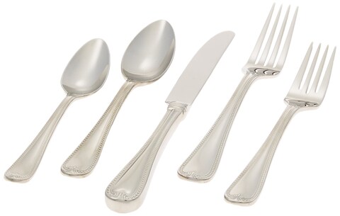 Lenox 5Piece Place Setting Vintage Jewel Metallic
