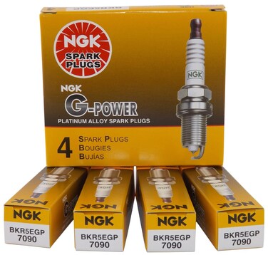 NGK 7090 BKR5EGP GPower Spark Plug Pack of 4